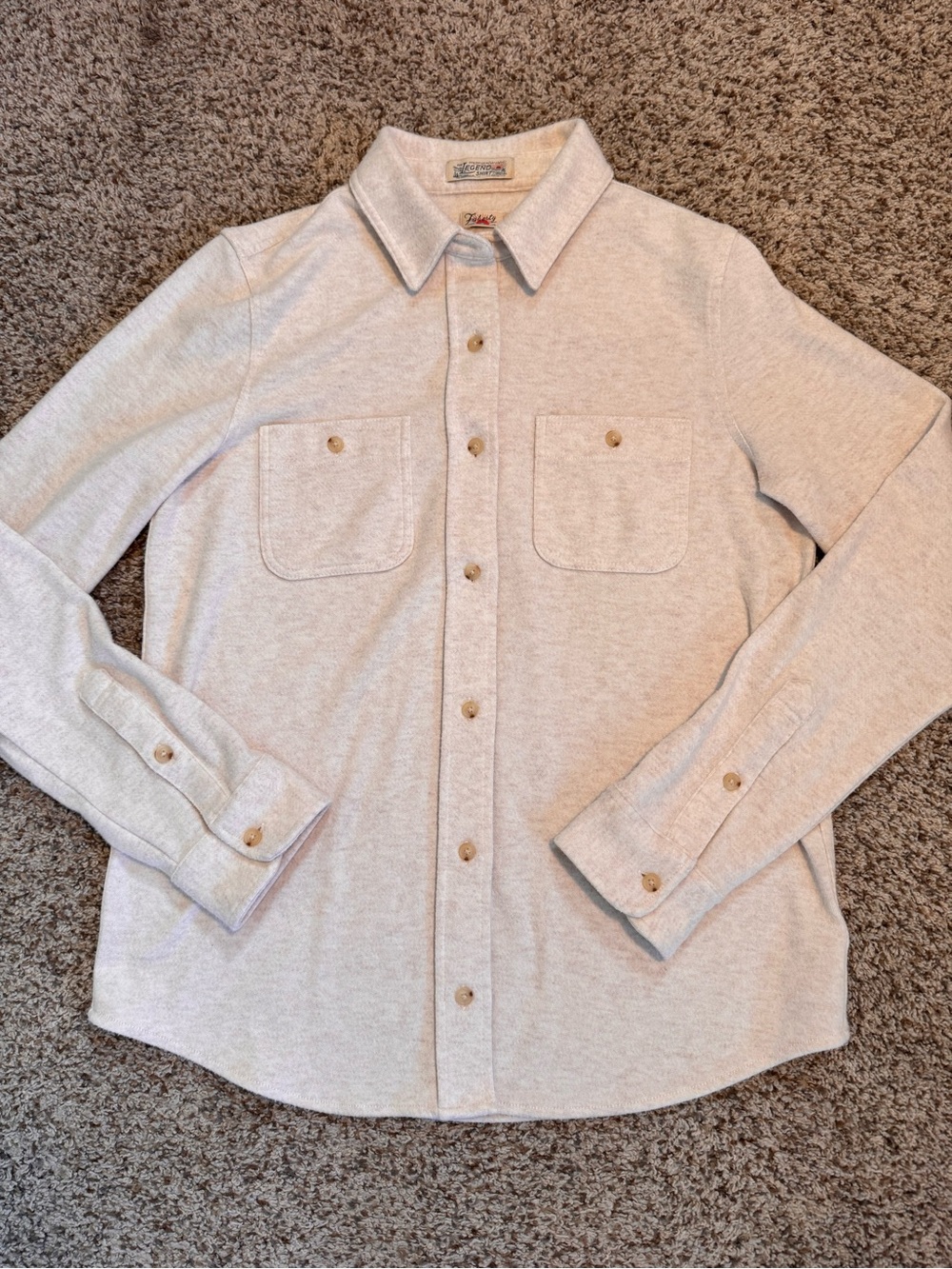 Faherty The Legend Sweater Shirt – S
